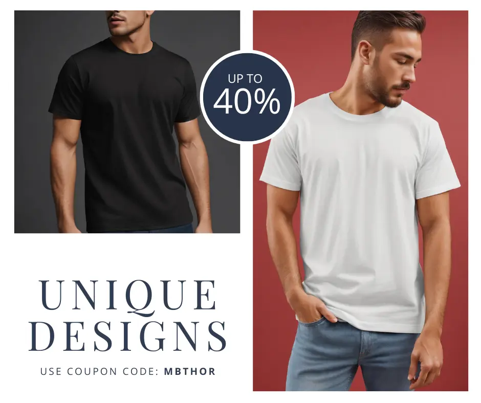 unique designed graphic t-shirts for men