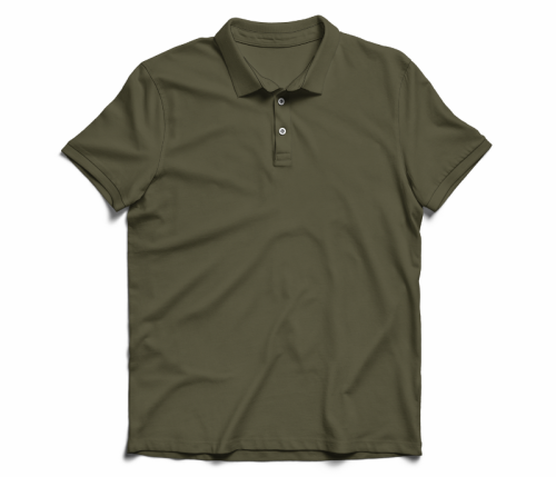 Marsboy Olive green Polo T-shirts for men