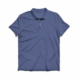 Marsboy Marlin Blue Plain Polo T-shirt