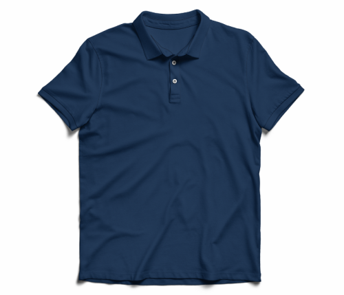 Marsboy Plain Polo T-shirt Dark Navy