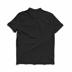 Marsboy Plain Black Polo T-shirt sale