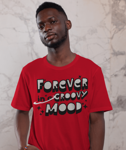 Marsboy Red Round Neck T-shirt - Night wear